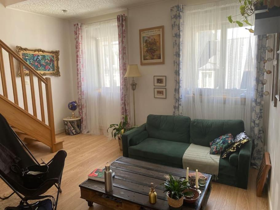 Hyper Centre Cherbourg, Superbe Duplex De 72 M2 外观 照片